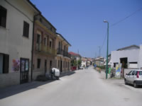 Strada all'ingresso di Chianche