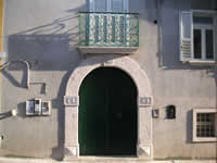 Un angolo del bel Palazzo Capobianco a Frigento