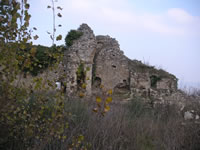 I ruderi del convento di S. Maria degli Angeli