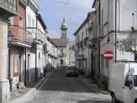 Corso Vittorio Emanuele II a Savignano Irpino