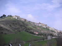 Savignano Irpino visto da lontano